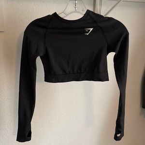 Gym shark workout top